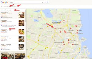Se alle butikker i nærheden af dig med Google Maps