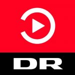 Logo for DR TV - se hvordan du ser det på mobil samtidig med du bruger andre apps